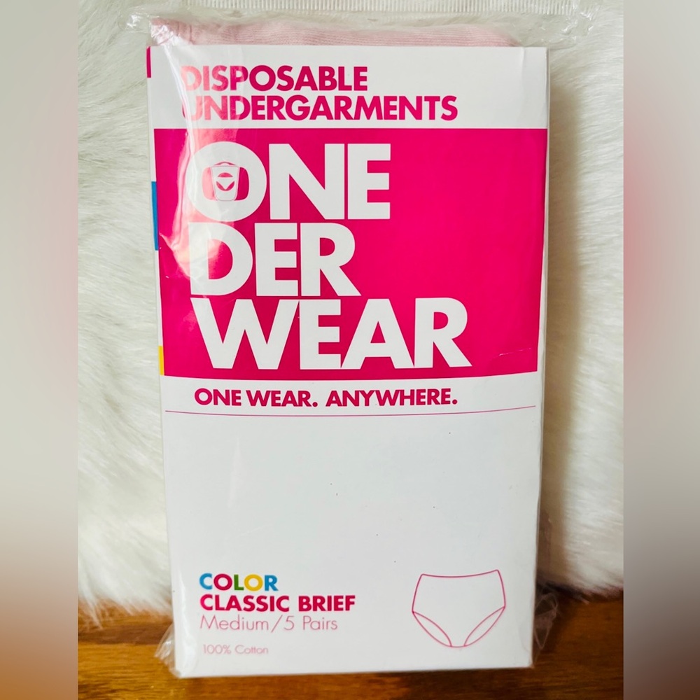 Disposable Undergarments - Multi Colors Sz Medium